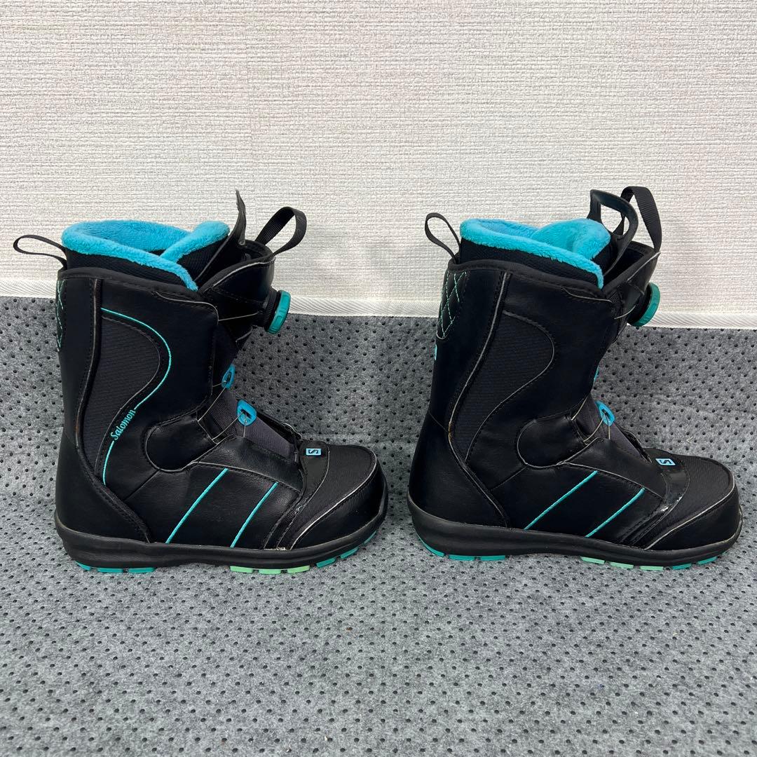 数回着用 23.5cm SALOMON PEARL BOA スノーボードブーツ