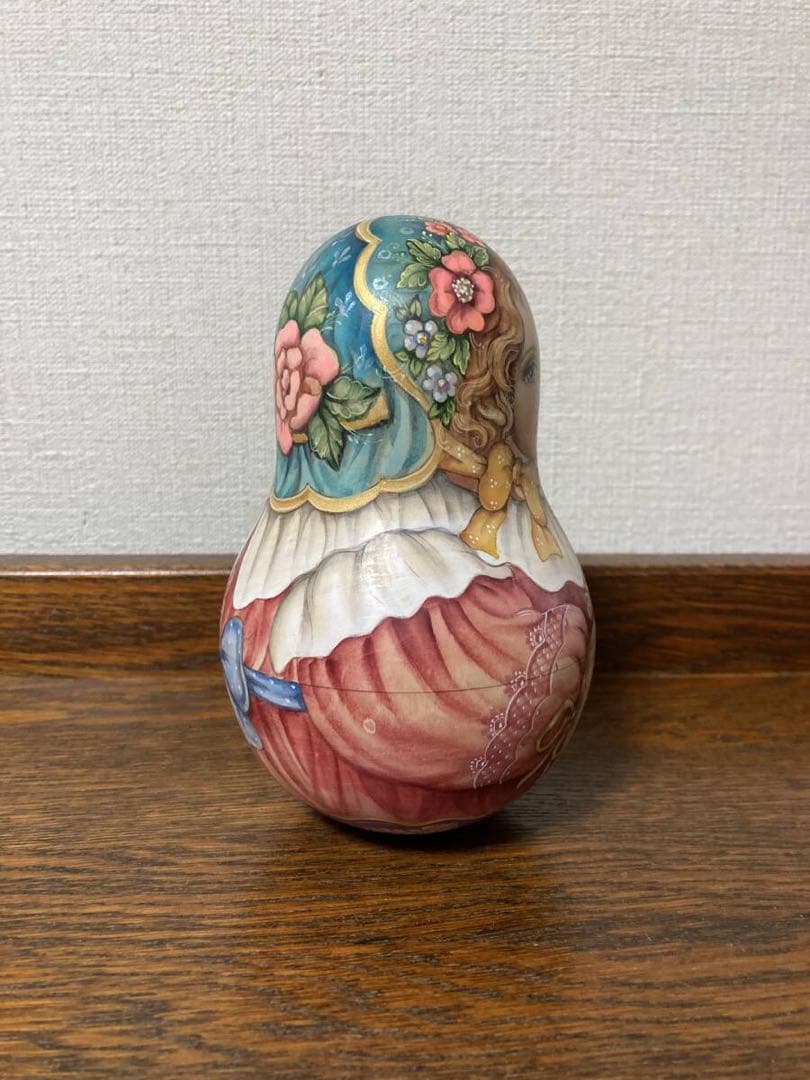 ロシア雑貨☆起き上がりこぼし♪『Doll』イリーナ作 マトリョーシカ