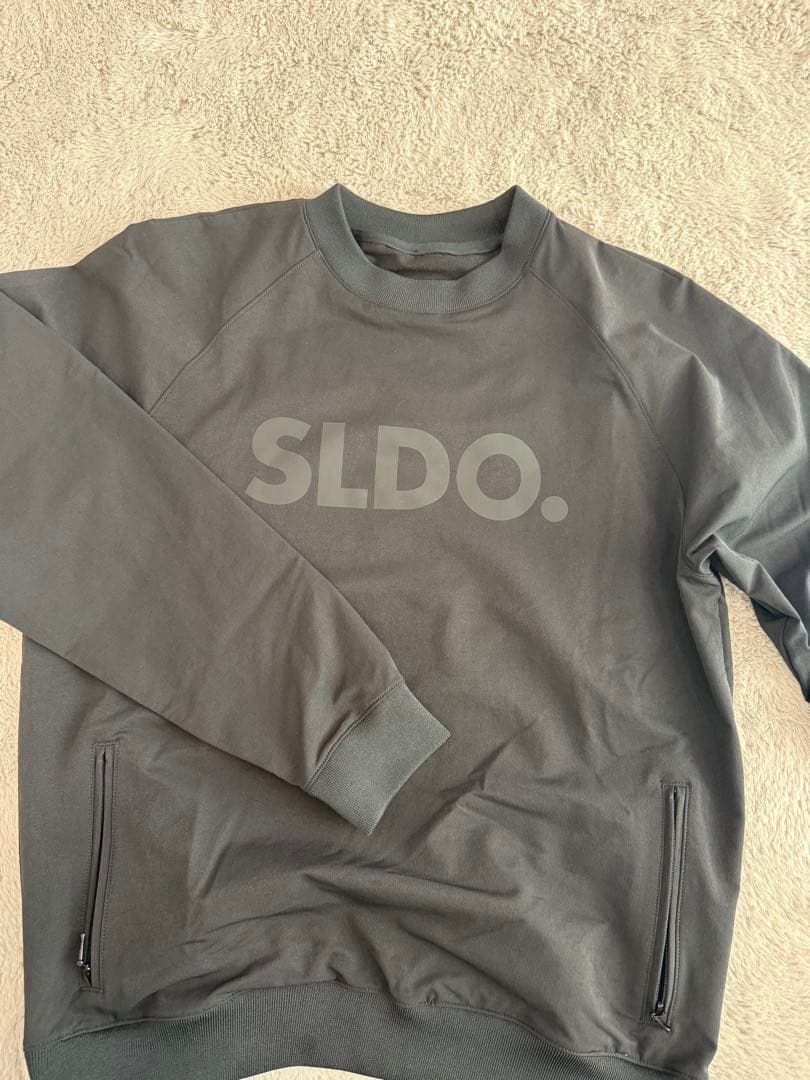 SLDO. × AddElm ダブルクロスストレッチプルオーバー　Ｌ