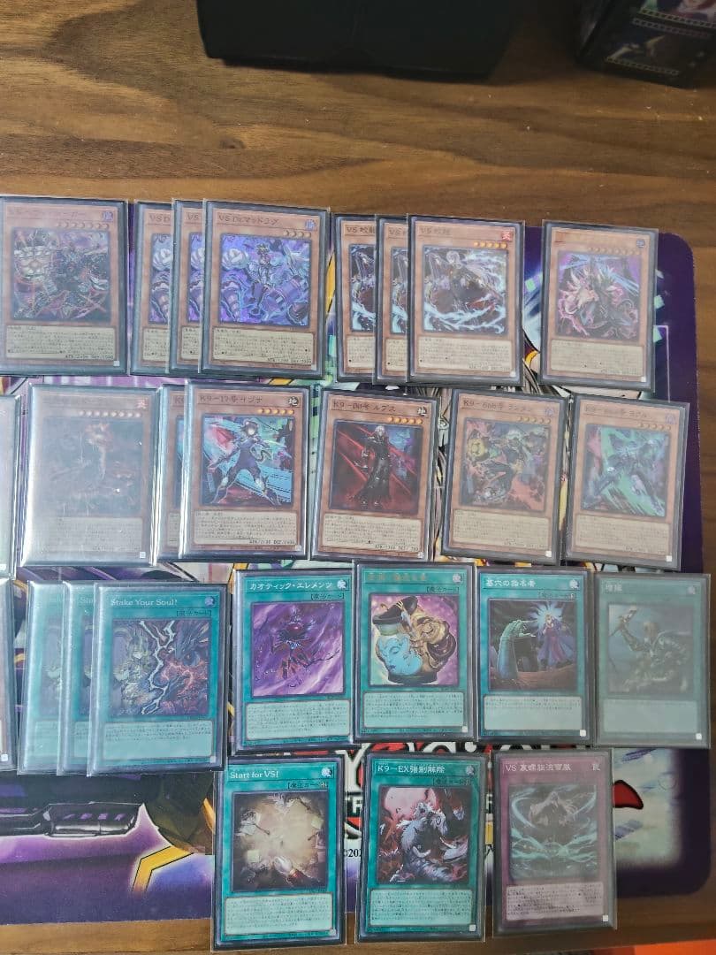 VSK9デッキ　二重スリーブ付き