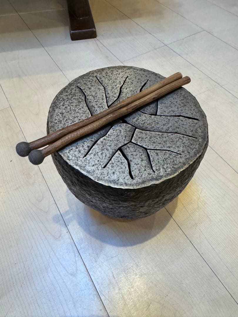 波紋音 （斉藤鉄平さん作）タンドラム スリットドラム