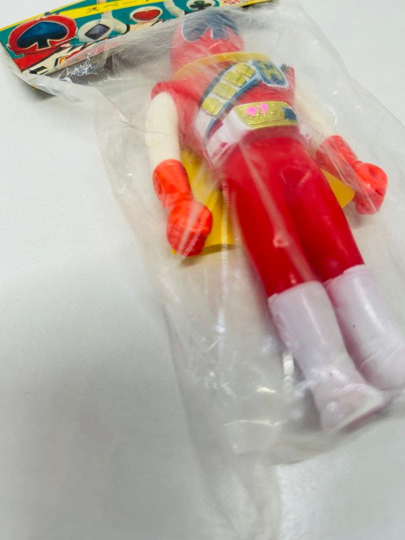 @*i様 ポピー　ソフビ　スペードエース　フィギュア　当時物　ジャッカー電撃隊