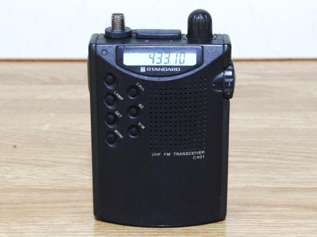 ◆STANDARD 430MHz UHF FMトランシーバーC401【12】◆