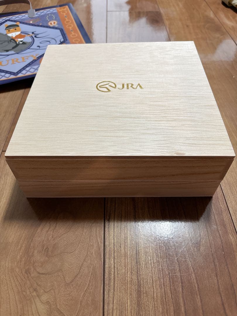 【超レア‼︎】JRA コレクションボックス 豆皿　木製 2段セット　美濃焼き