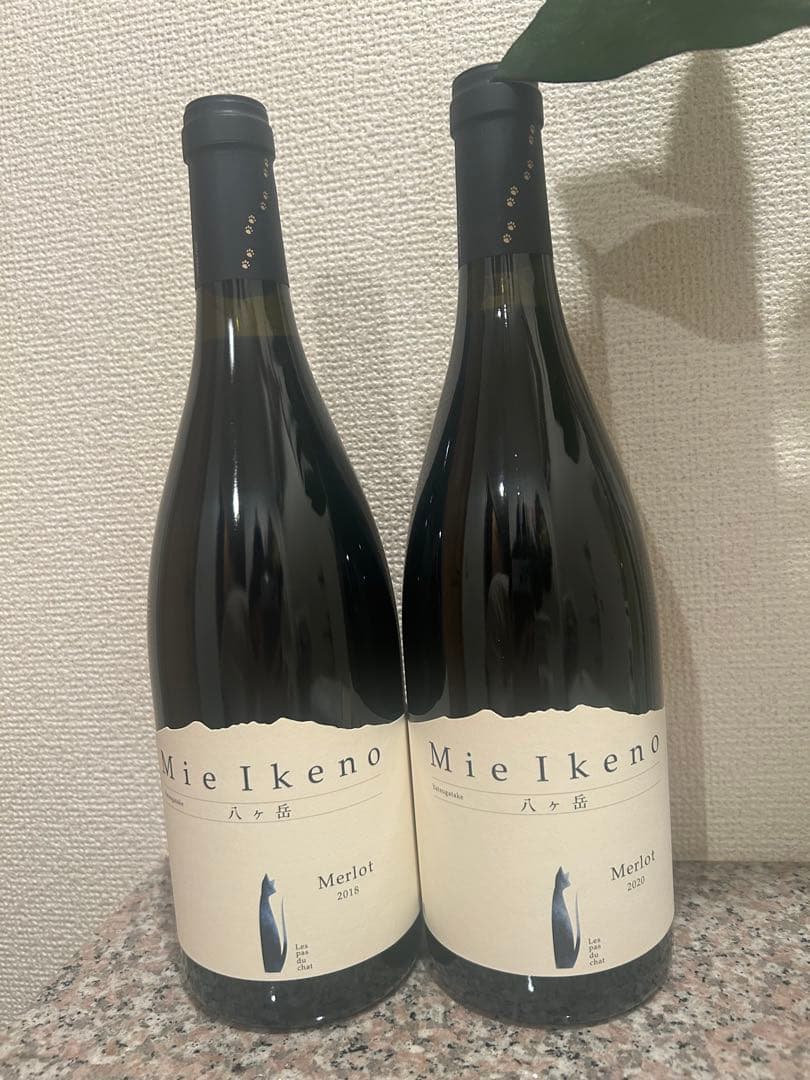 ミエイケノ メルロー2本セットMie Ikeno 2020/2018