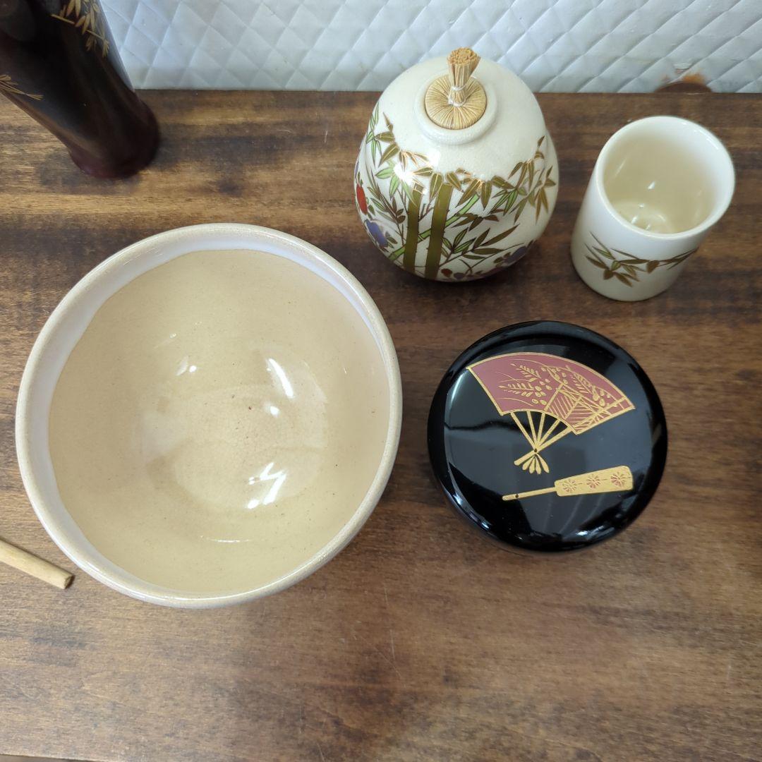 御所籠　茶籠　古代裂　セット いろいろ一式　野立て　茶道具　茶道