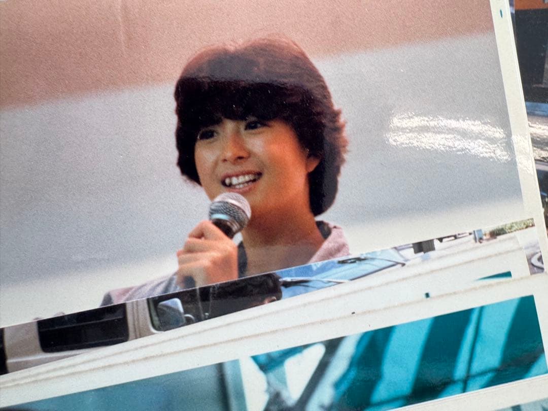 ラ*ン様 河合奈保子　アイドル写真カードセット