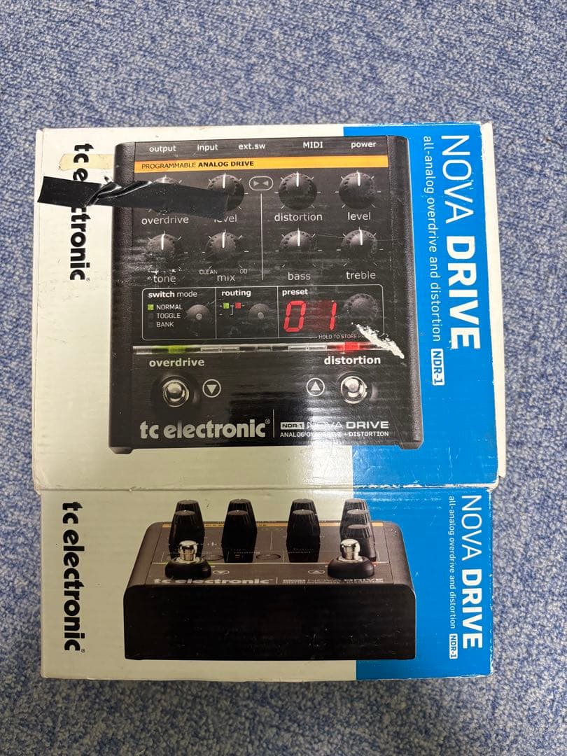 tc electronic NOVA DRIVE ギターエフェクター