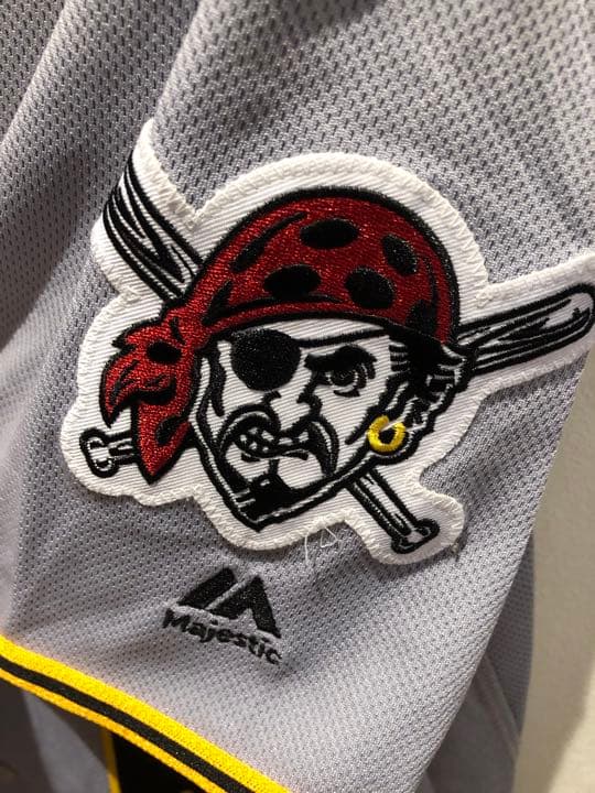 【1月SALE】MLB ジョニー・バーベイト　実使用ジャージ　パイレーツ