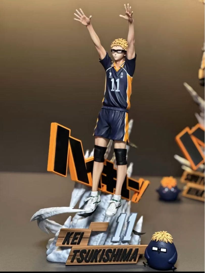 ハイキュー!! 月島蛍 ガレージキット ガレキ スタチュー①