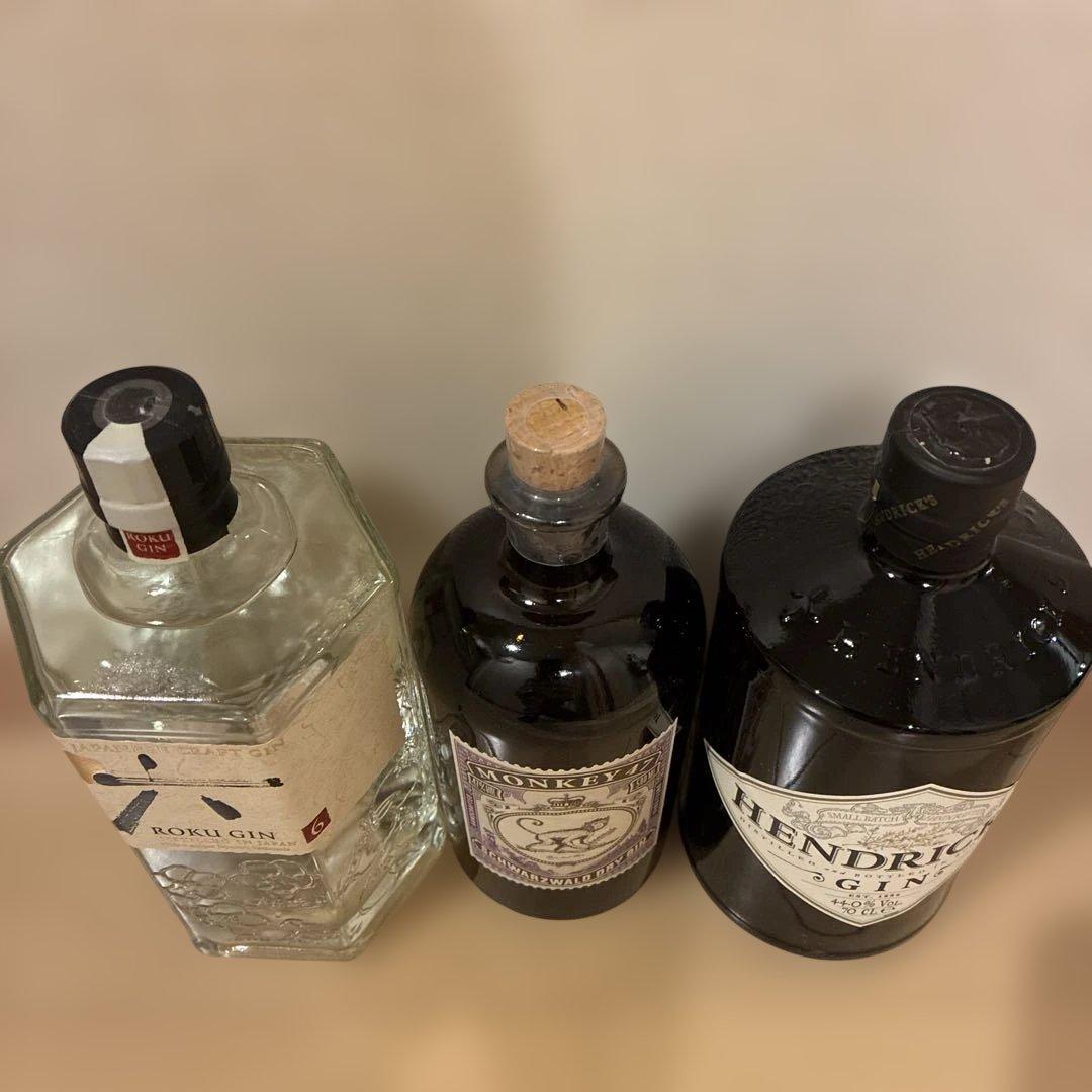 B*e様 ジン3本セット　Roku 、Monkey 47、Hendrick's