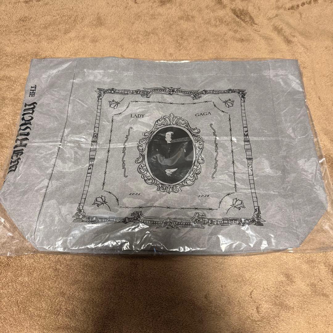 新品未開封 レディー・ガガ グレー トートバッグ OPERA HAUS TOTE