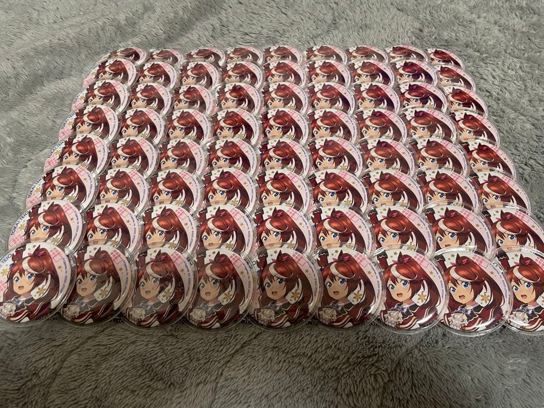 トウカイテイオー 缶バッジ 5thイベント 72個