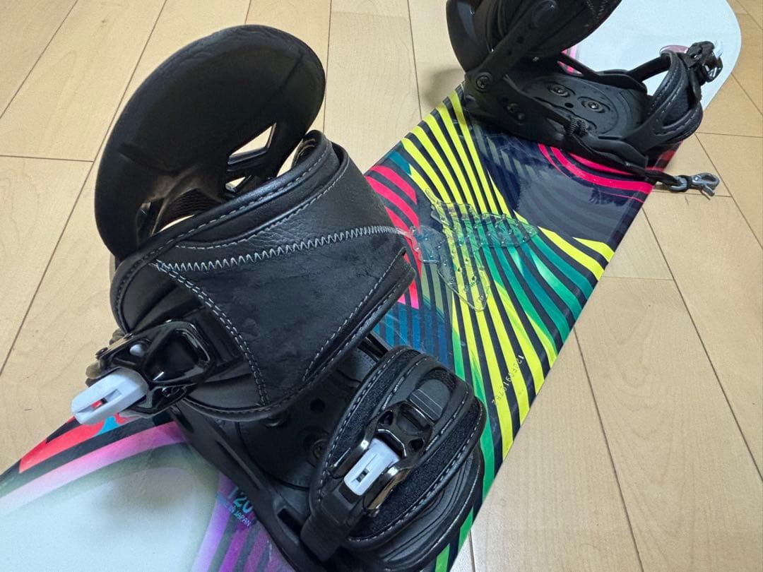 スノーボードセット 120cm ボード・ビンディング・ブーツ・ケース