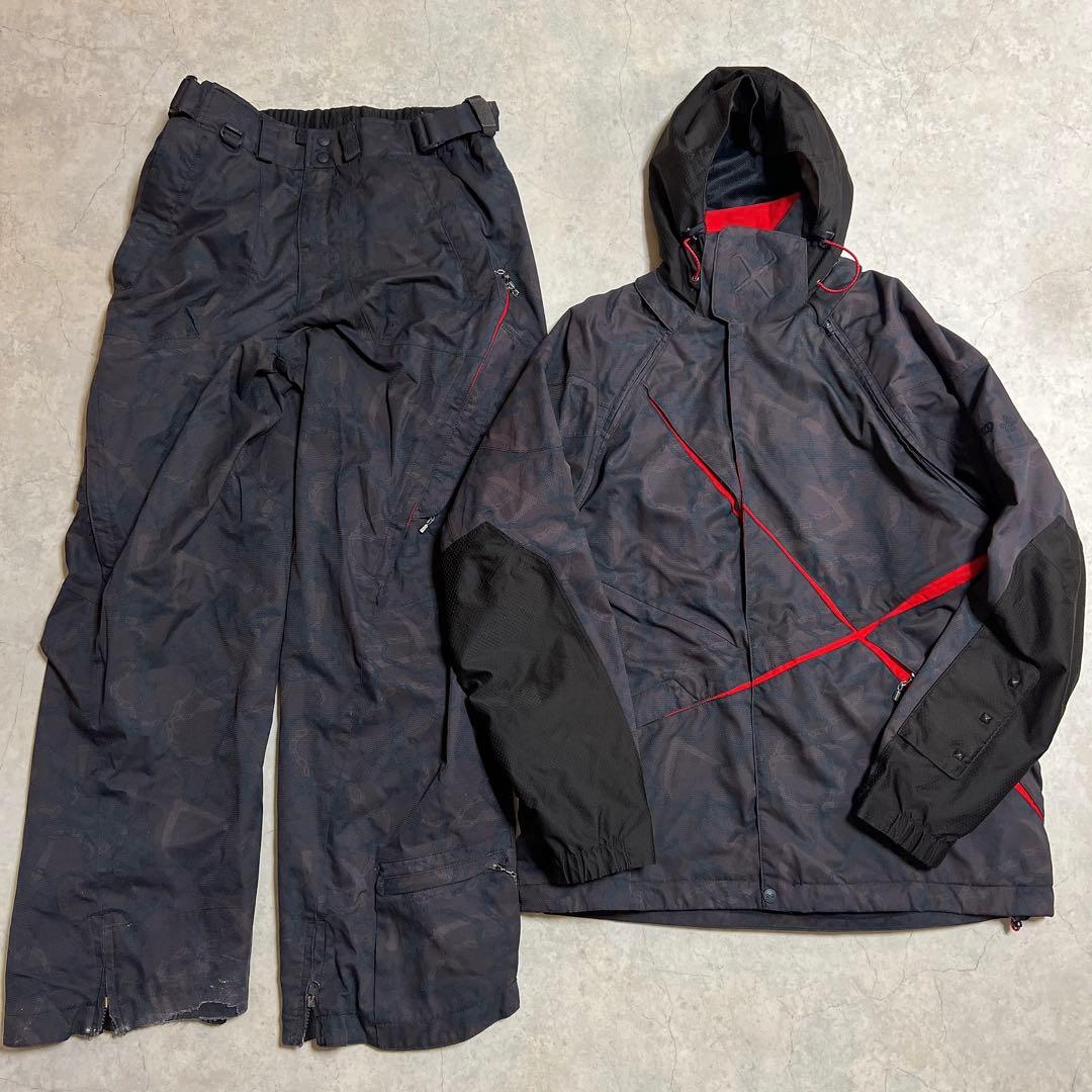 241弐四壱　スノーボードウェア　上下セット　かまいたち