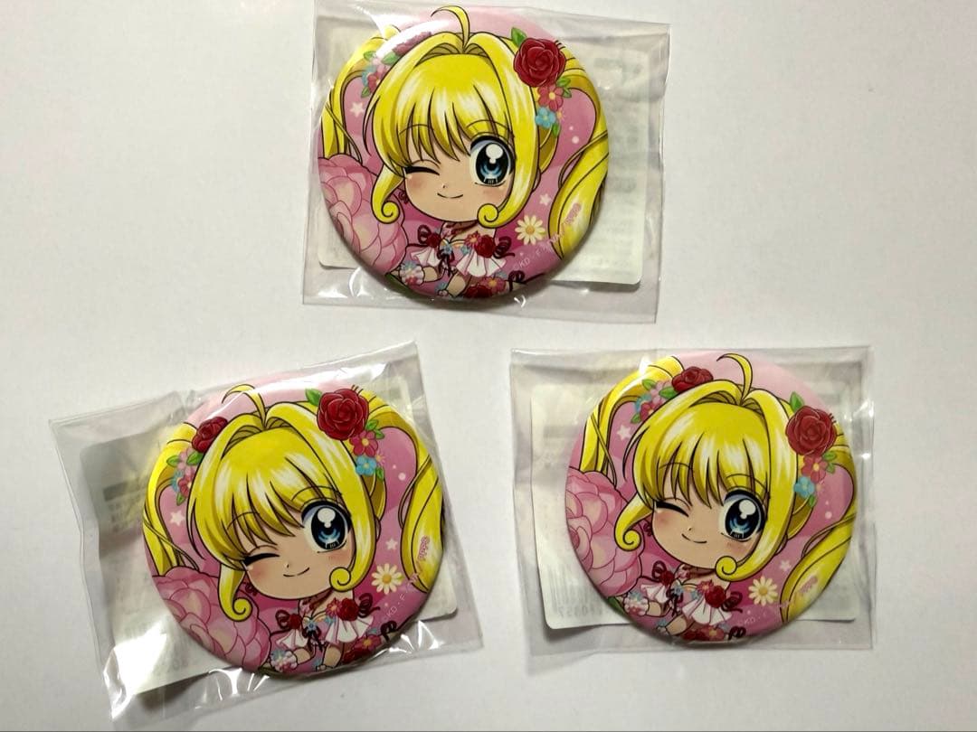 新品未開封 ぴちぴちピッチ るちあ くじ引き堂 アクスタ 缶バッジ