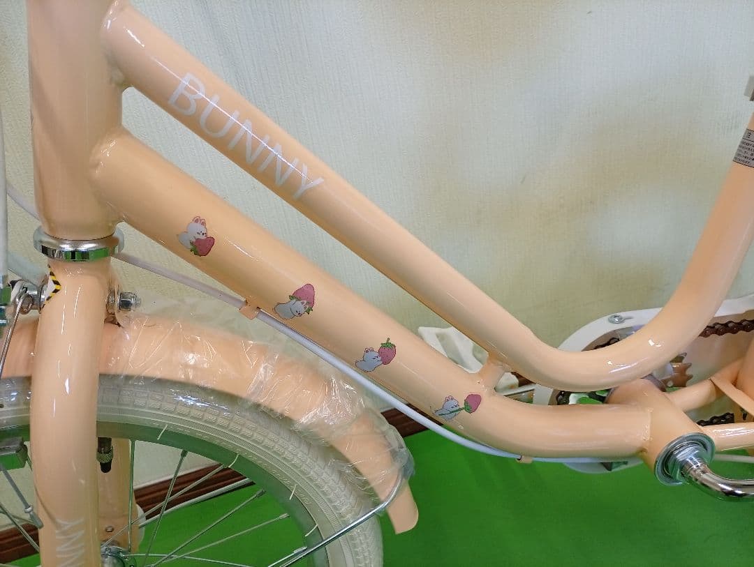 【値下げ中】子供用自転車 BUNNYデザイン 18インチ YELOW