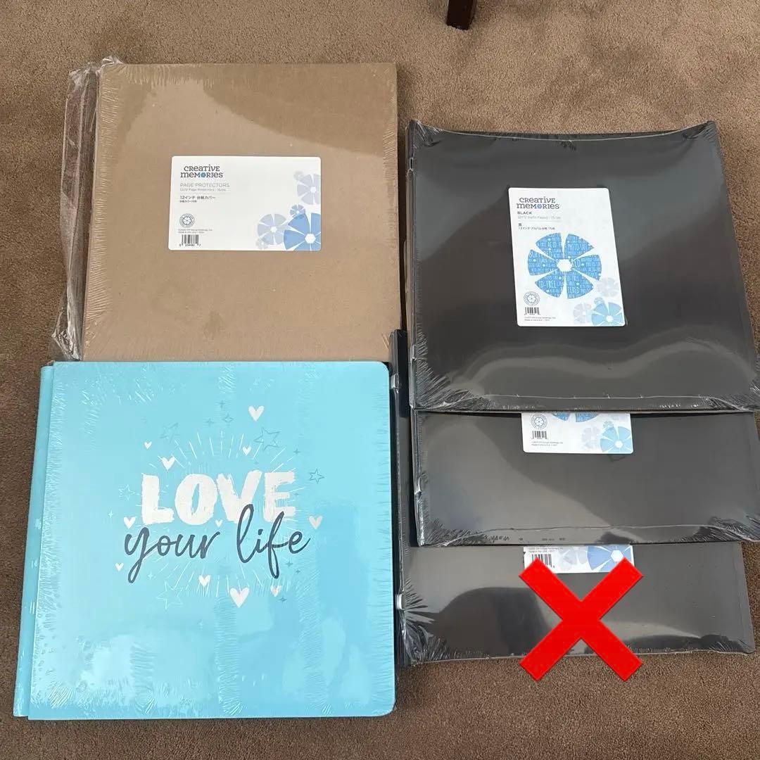 お値下げ〉Creative Memories クリエイティブメモリーズ　5点