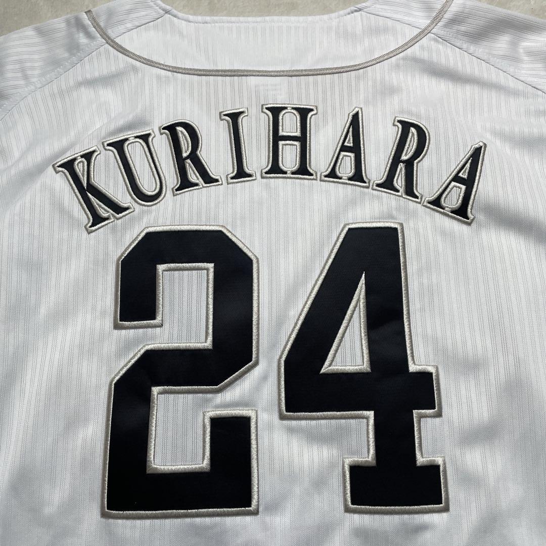 未使用に近い　Majestic ソフトバンクホークス　栗原選手　24 Lサイズ