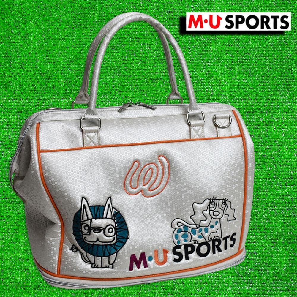 b*y様 ＭＵ.SPORTS ミエコウエサコ 大判トートバッグ【パールホワイト】