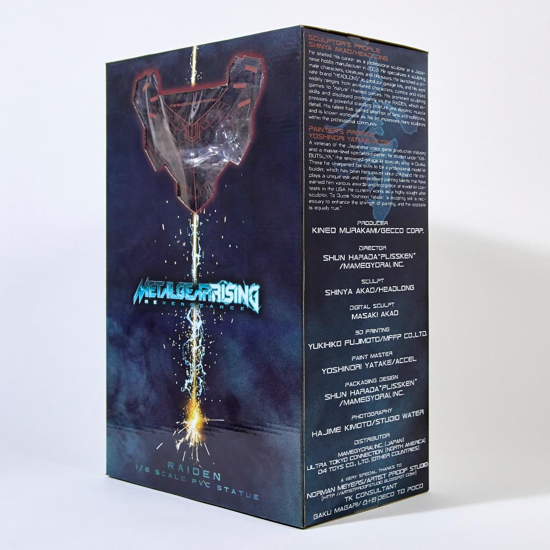 雷電　メタルギア ライジング リベンジェンス 1/6スケール スタチュー