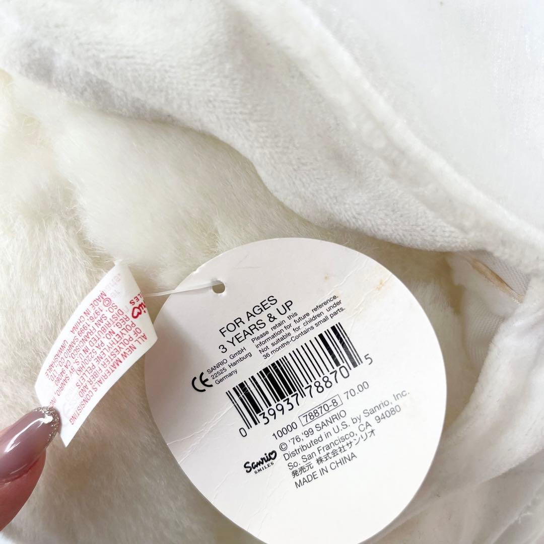 タグ付き 希少✧︎エンジェルキティ 1999年 特大ぬいぐるみ