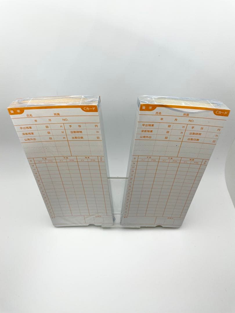 【未使用】TOKAIZ トカイ　タイムレコーダ　TR-001s タイムカード百枚