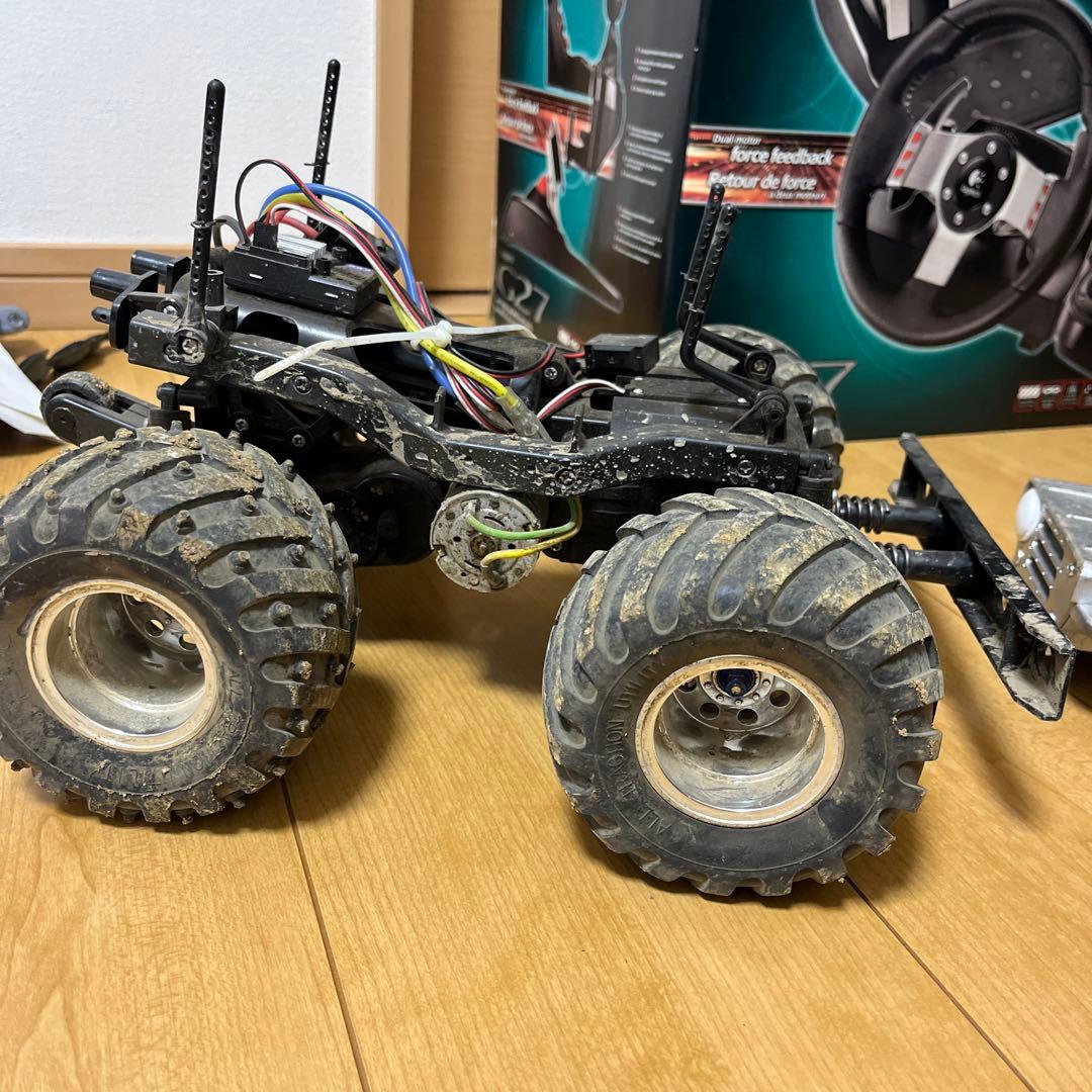 オフロードラジコン、ハンドルコントローラー