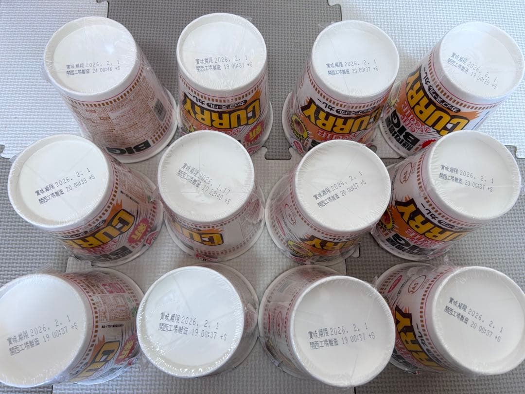 カップヌードルBIG ３７個　まとめ売り