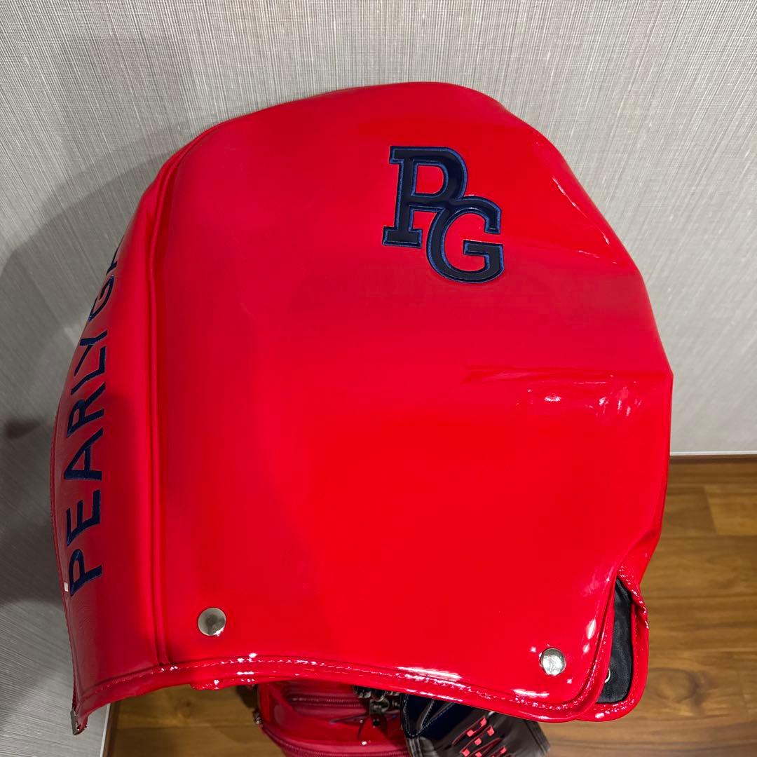 PEARLY GATES レッド キャディバッグ