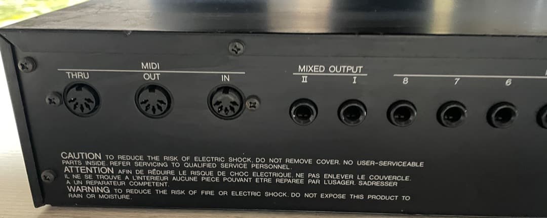 YAMAHA TX802 シンセサイザー 稀少