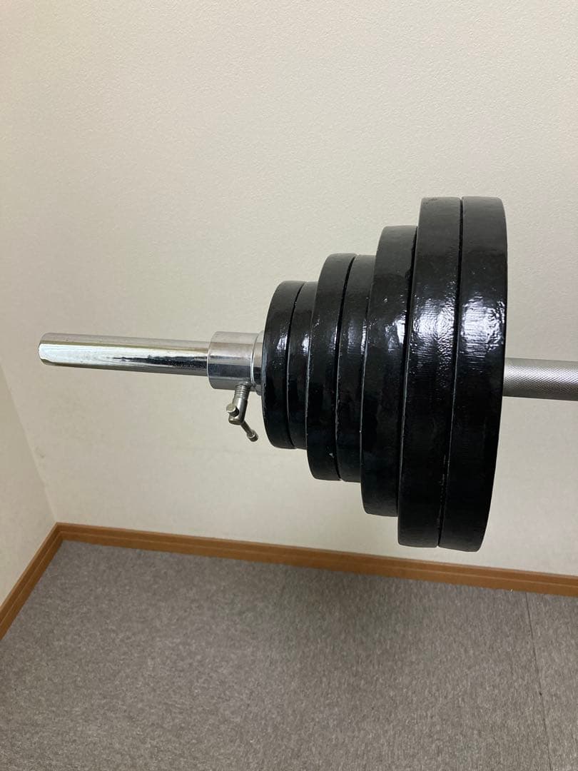 トレーニングベンチ バーベル付き最終値下！愛知県西尾張より直接お引渡限定 配達有