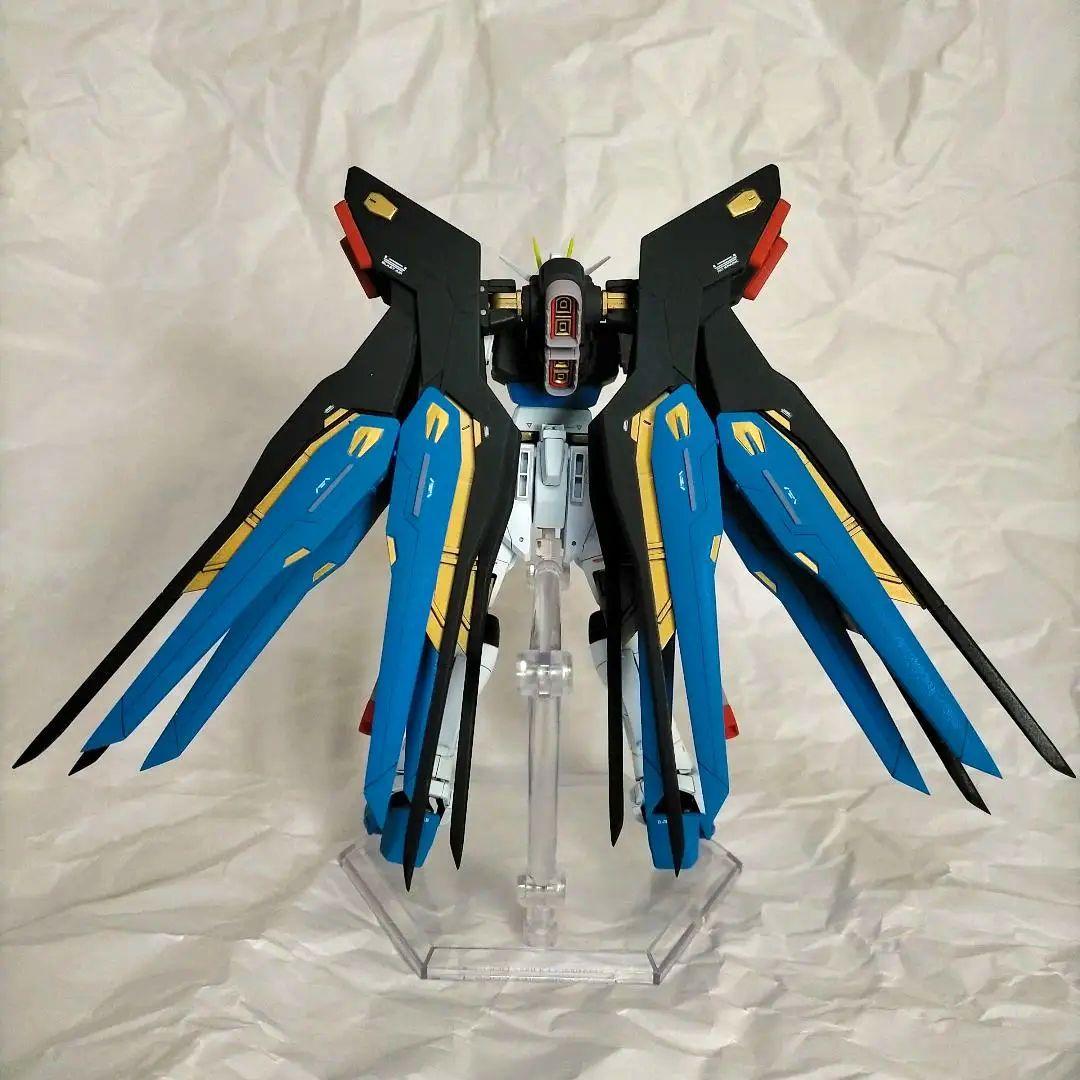 HGCE ストライクフリーダムガンダム 全塗装完成品(多数改修点あり)