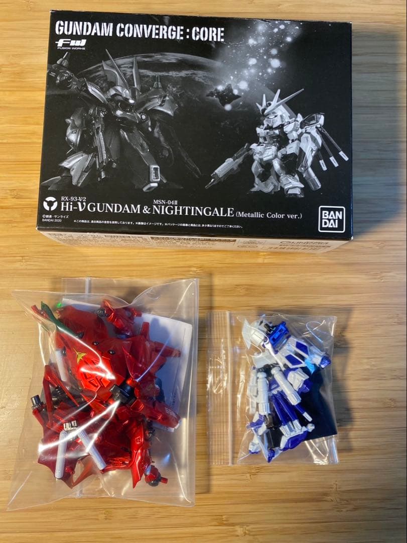 FW ガンダムコンバージ : CORE ハイニューガンダム & ナイチンゲール