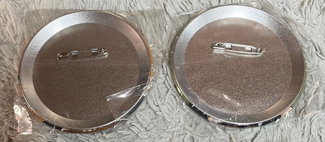 ハイキュー 米を食べろ 肉を食べろ 野菜も食べろ 缶バッジ 月島　蛍　山口忠