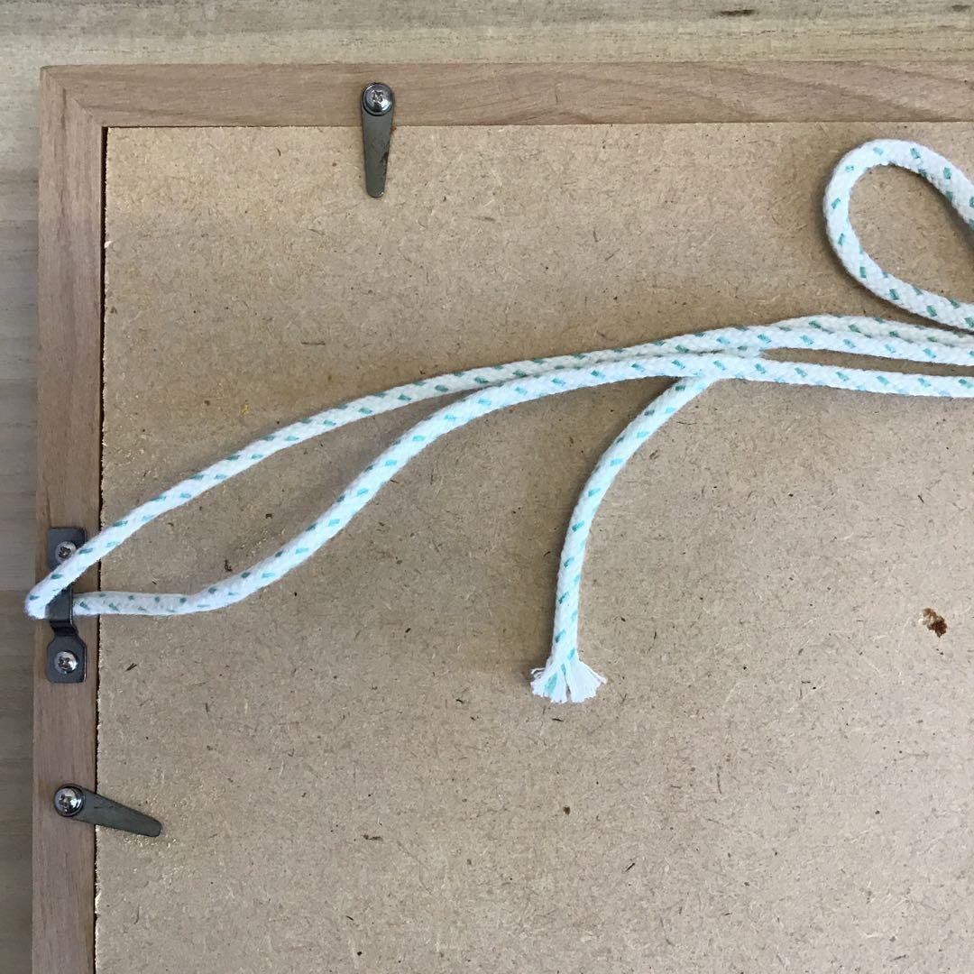 水彩画　地蔵画「ありがとう」　南部柔心　額装　栞　紙箱　配送用桐箱　S423SG