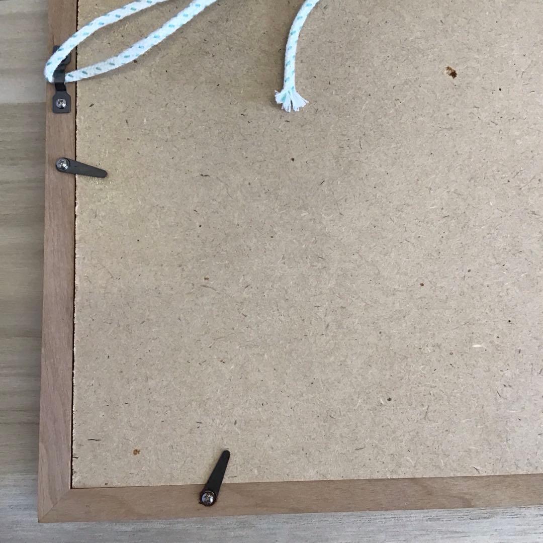 水彩画　地蔵画「ありがとう」　南部柔心　額装　栞　紙箱　配送用桐箱　S423SG