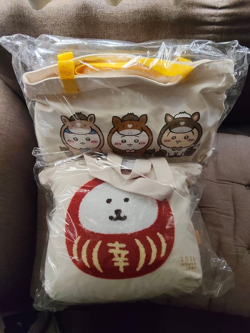 ちいかわ ナガノキャラクターズ ハッピーバッグ 2026 福袋 2点