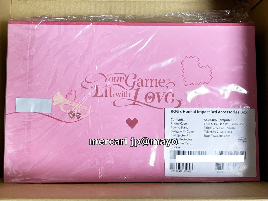 ROG 崩壊3rd エリシア アクセサリーコレクション ASUS