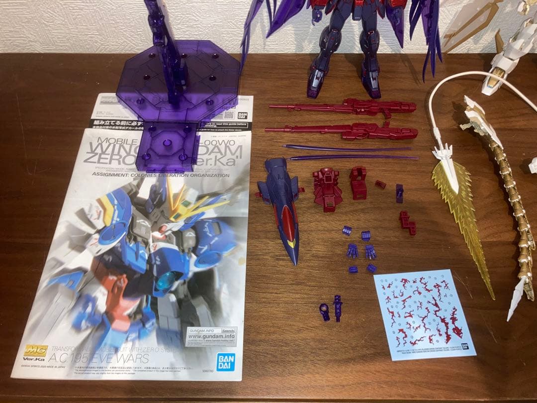 MG 1/100 ウイングガンダムゼロEW ガンダムエピオン　限定カラー　セット