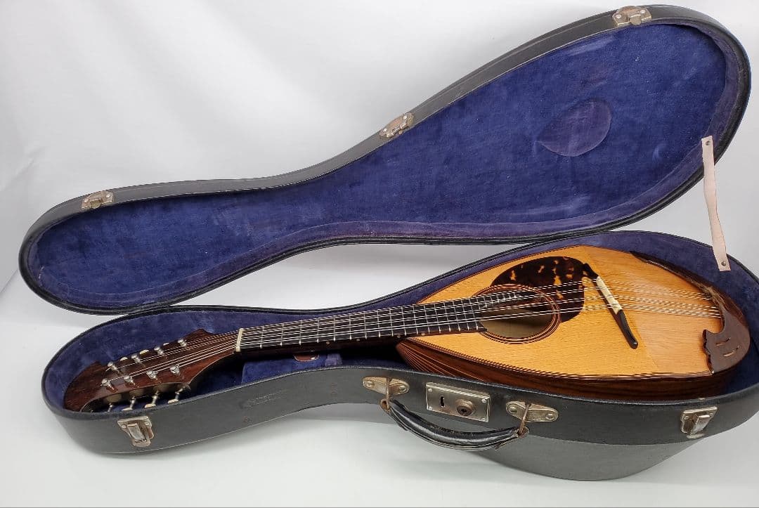 管65 1966年 落合忠男 マンドリン オールド　ビンテージ　ケース有