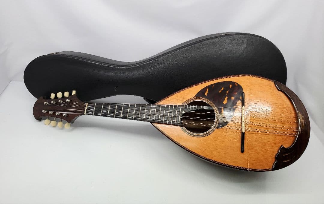 管65 1966年 落合忠男 マンドリン オールド　ビンテージ　ケース有