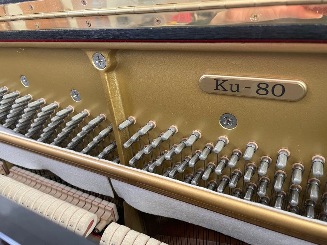 【最上位モデル】カワイ アップライトピアノ KU-80（1996年製）