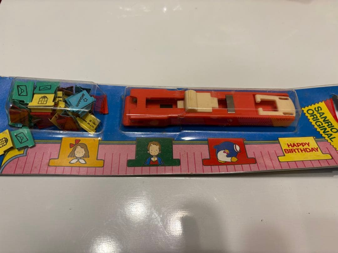 希少！♡サンリオ♡レトロ非売品　オリジナルクリップ　ピンク