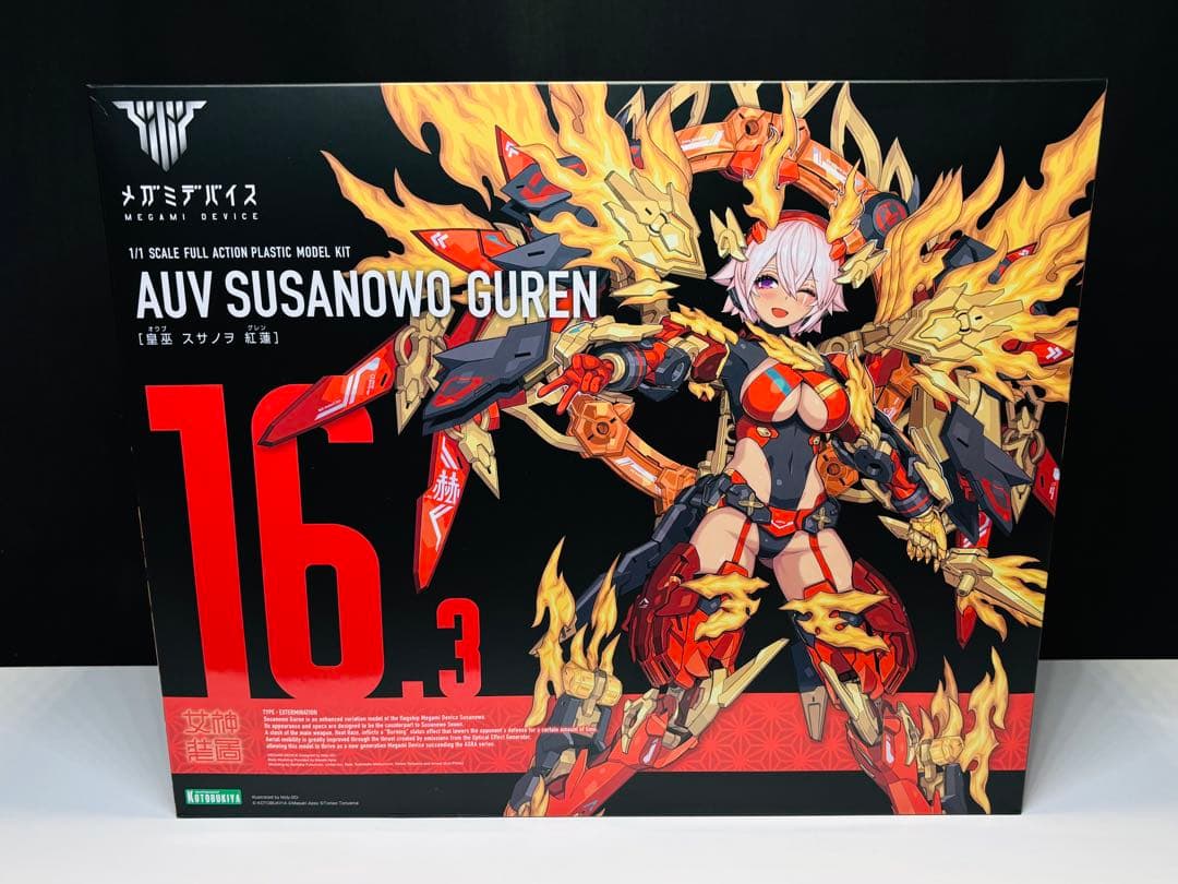 メガミデバイス皇巫 スサノヲ 紅蓮