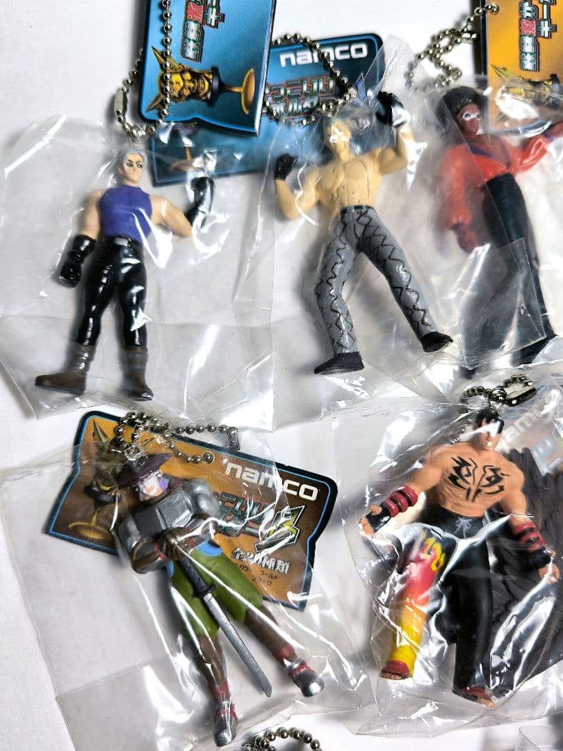 鉄拳 フィギュアキーホルダー 10個セット