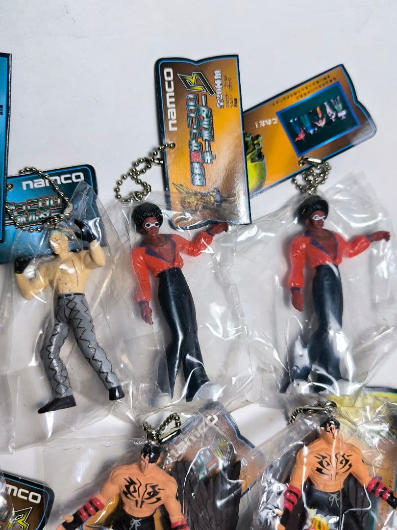 鉄拳 フィギュアキーホルダー 10個セット