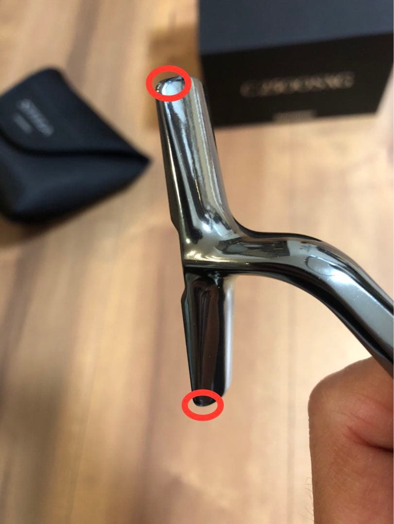 【ジャック】シマノ 18ステラ　C2500SXG 夢屋花梨ノブ装着