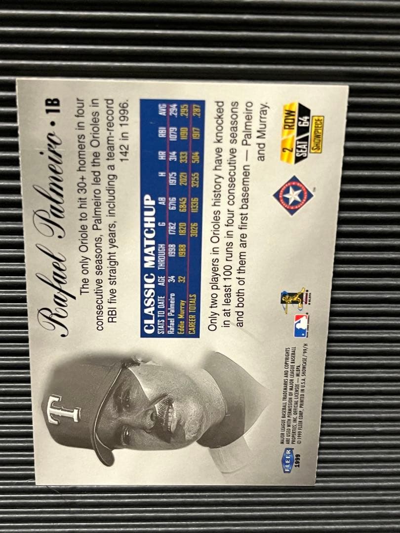 メジャーリーグ　カード　Rafael Palmeiro