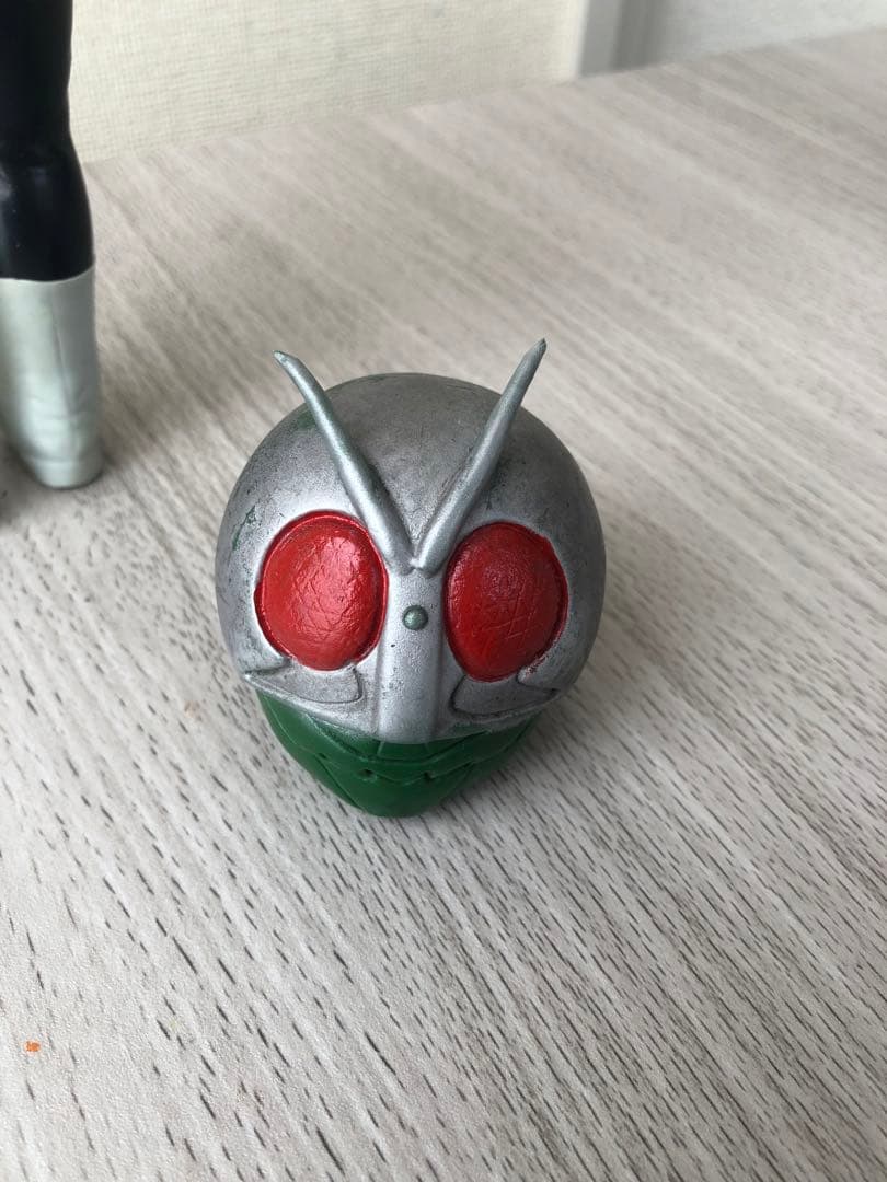 旧バンダイ　当時物　仮面ライダー初期　ソフビ